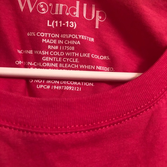 NWOT Pink Less People More Cats Tee - Picture 2 of 4